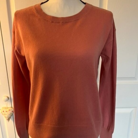 Everlane The Cotton–Merino Summer Crew in Rose Blossom Small NWT - Picture 3 of 10